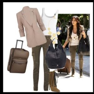 Current/Elliott - The Skinny Cargo Jeans - Size 26